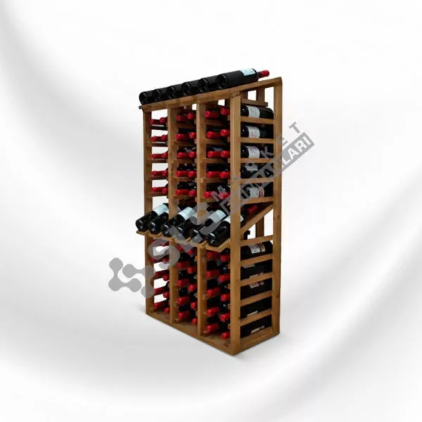 İki Katlı Aynalı Manav Reyonu